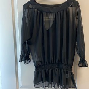 Black blouse size small